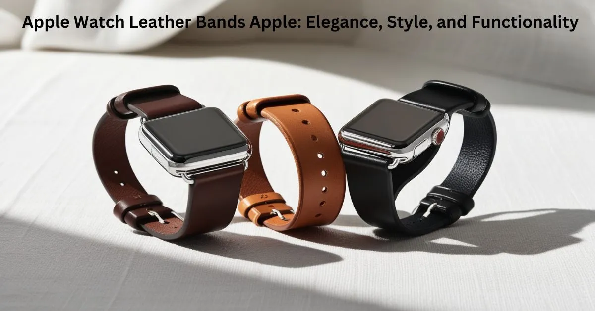 Apple Watch Leather Bands Apple