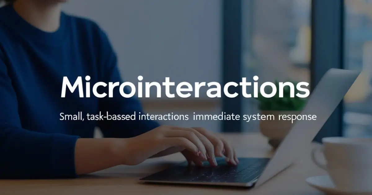 Micro Interactions 2025