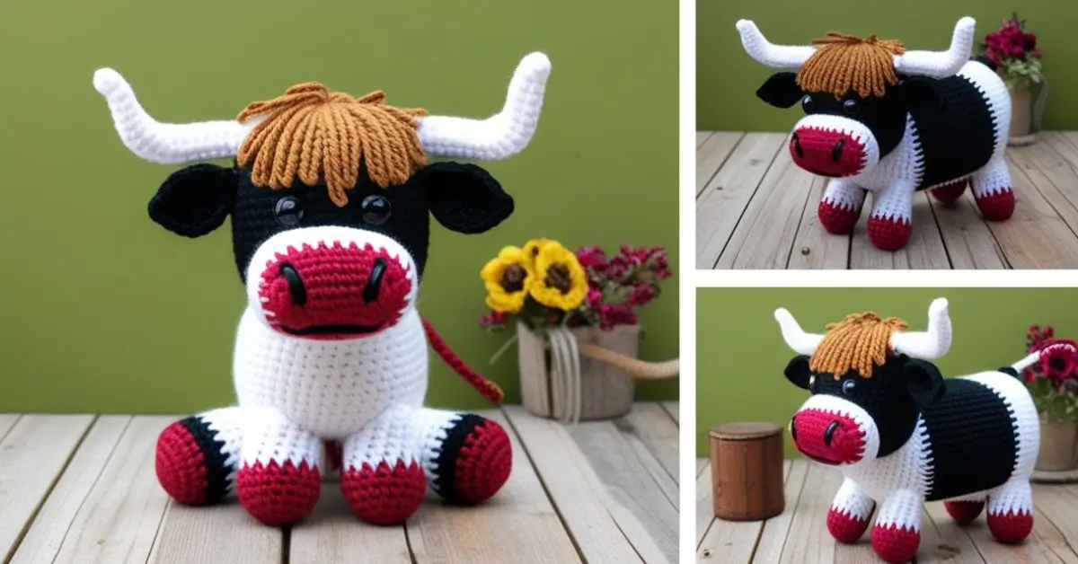 How to Crochet Highland Cows