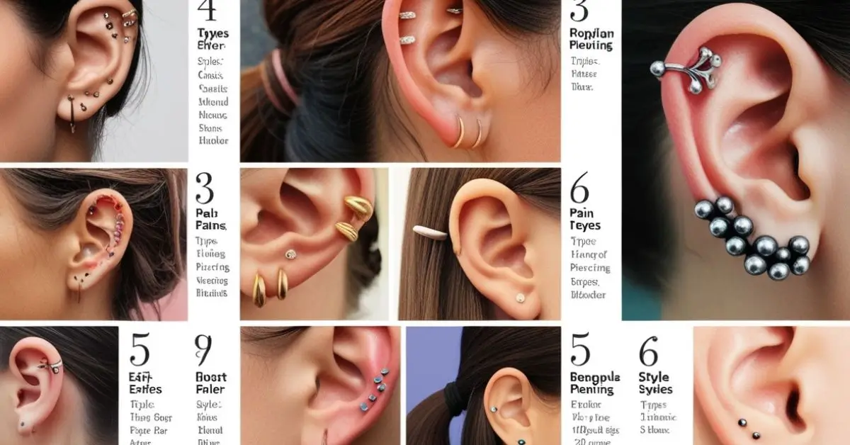 Types of Ear Piercings