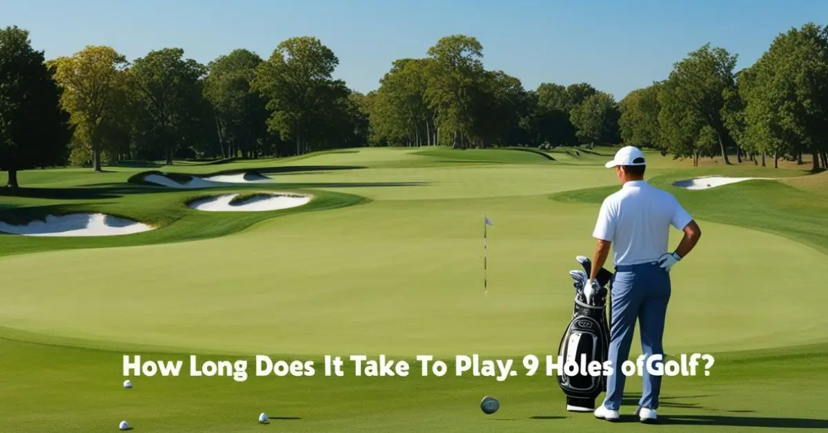 How Long Does 9 Holes of Golf Take