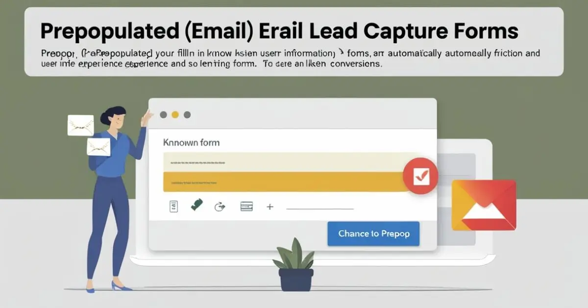 How to Set Up Prepop Email Lead Capture