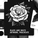 How to Make Black and White in Procreate