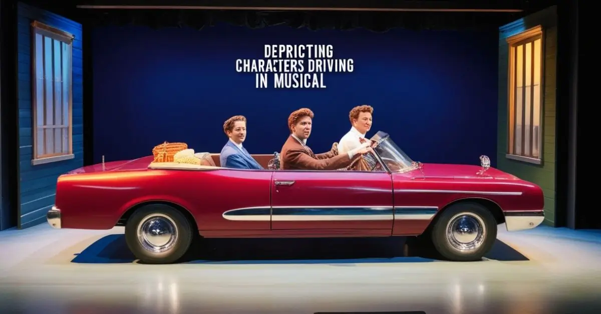 How do musicals deal with characters driving