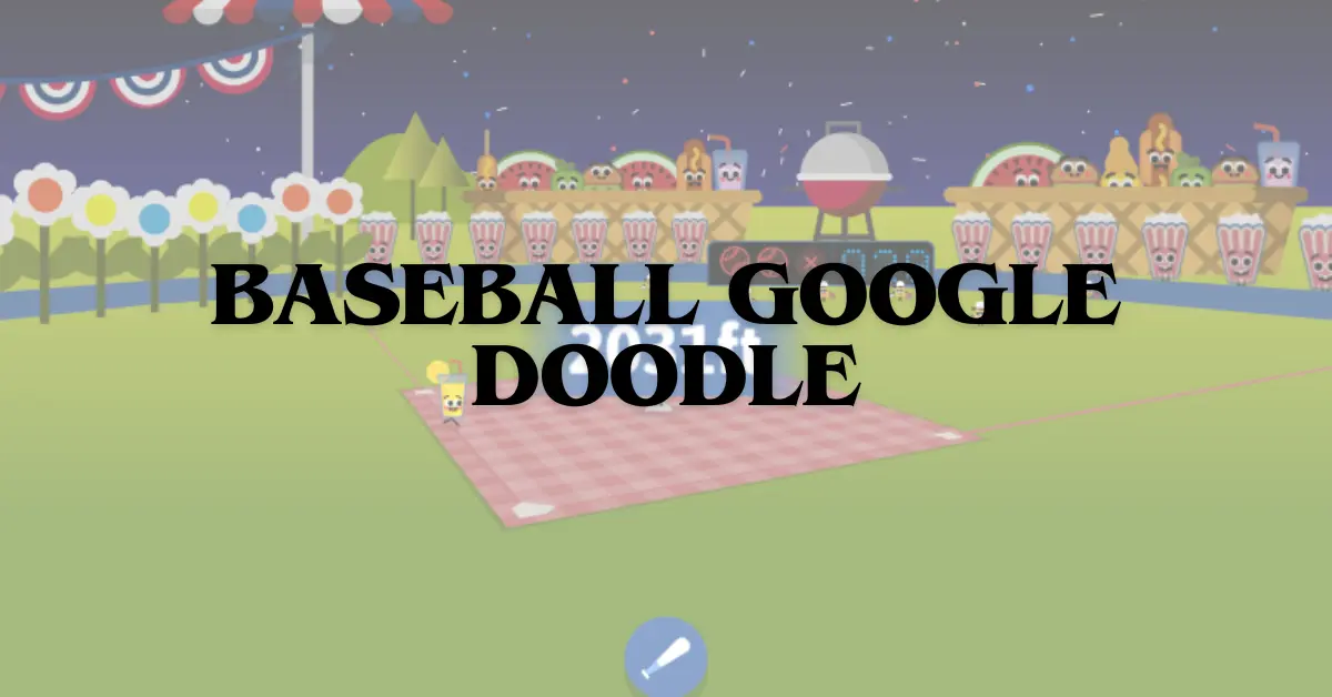 baseball google doodle