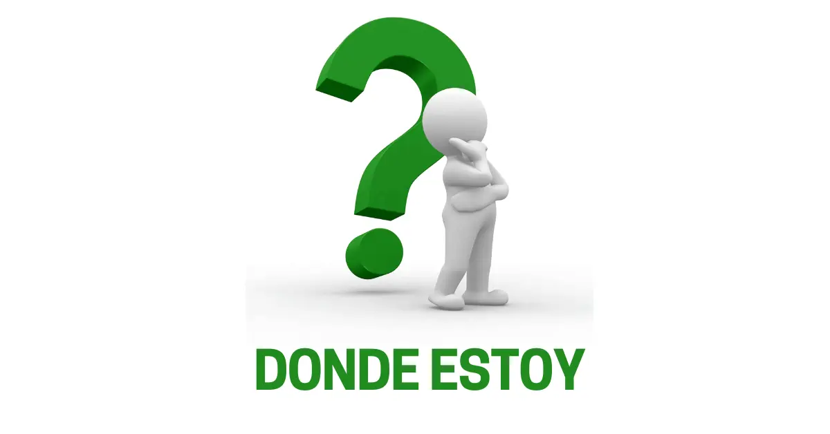 donde estoy