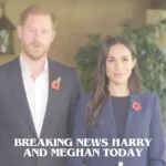 breaking news harry and meghan today