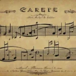 Music Sheet for The Entertainer